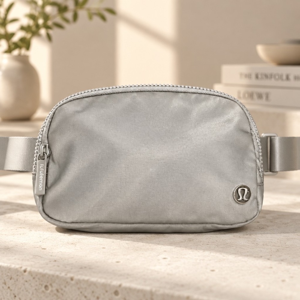 Lululemon Everywhere Belt Bag 1L Grey Nylon Crossbody LU9AX2S